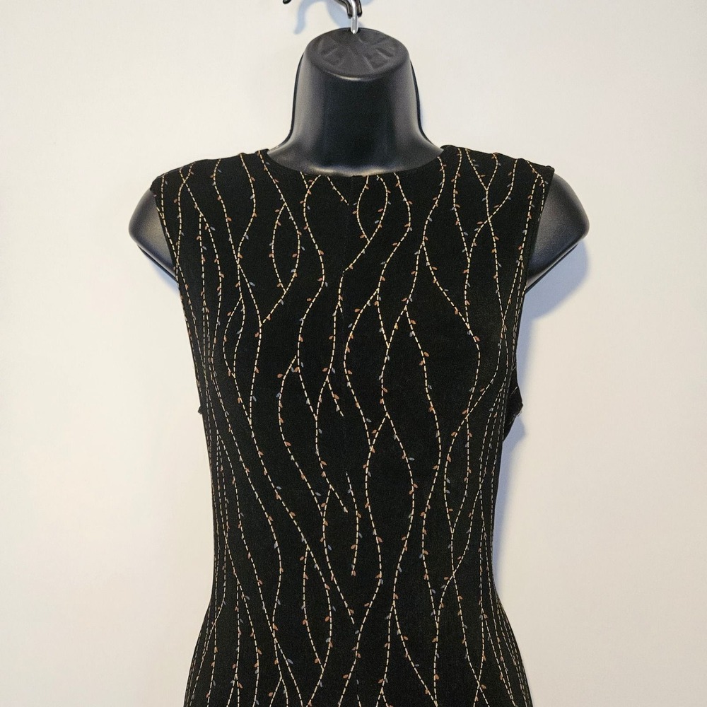 Maxi Dress Small Whimsigoth Phoebe Mob Wife Dark Academia Old Money Quiet Luxury - Picture 1 of 6